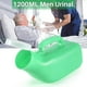 thumbnail image 5 of Male urine bottle with lid autoclavable For travel camping patient 1.2L Green, 5 of 5