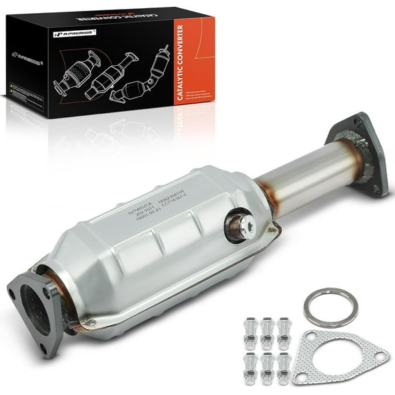 A-Premium Catalytic Converter Kit Direct-Fit Compatible with Honda Pilot 2003-2004 & Acura MDX 2001-2002, 3.5L, E.P.A. Compliant