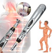 Portable Electronic Acupuncture Meridian Pen Energy Health Kit Heal Massage Pain Massager Christmas Gift Battery Powered (not included)