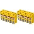 thumbnail image 1 of Storacell Caddy de Rangement pour Piles AAA (Lot de 2), Jaune, Contient 12 Piles AAA (Non Incluses), le Caddy pour Piles d'Origine, Fabriqué aux É.-U., 1 of 3