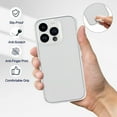 thumbnail image 5 of iPhone 13 Case, Clear Ultra Slim TPU Phone Case for iPhone 13 (6.1 inch), Shockproof Phone Bumper Cover, Anti-Scratch Clear Back Case, Transparent, 5 of 12