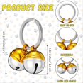 thumbnail image 3 of 8 Pack Extra Loud Cat & Dog Bells, Brass Dog Collar Bell Pet Tracker, 3 of 4