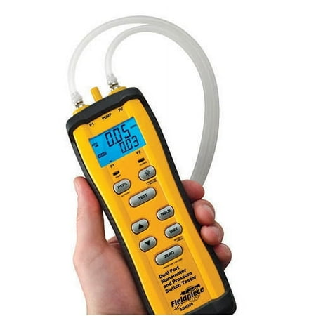 Fieldpiece SDMN6 - Dual Port Manometer w/ Pressure Switch Tester