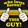 thumbnail image 3 of CafePress - This Guy Loves Bacon! T Shirt - Men's Classic Graphic Cotton T-Shirt, 3 of 4
