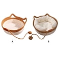 thumbnail image 4 of Advancent Cama tejida vid resistente del gato del rasguño de AssortedColor para la cama tejida del animal doméstico que duerme la siesta Suministros para gatos Con pastilla L, 4 of 6