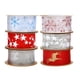 thumbnail image 2 of 6x Cintas de Navidad Estrellas Alce DIY Total 36 Yardas, Cintas para Envolver Regalos Cintas de Navidad, para Hacer Flores Lazos para el, 2 of 9