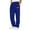 Blue, variant on German Flag Print Streetwear Sweatpants Fashion Trend Elastic Waist Joggers Straight Leg Casual Pants