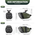 thumbnail image 5 of ROCKBROS Saddle Bags for Bicycle Road Bike Bicycle Seat Bag Bicycle Bag Tool Bag Water-Repellent Reflective with Bracket, 5 of 6