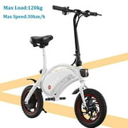 DYU Electric Bike Ebike 12 Inch 350w 36v Electric Ultra-light Folding Bicycle Detachable lithi um Battery Smart APP for Adults