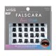 thumbnail image 1 of KISS Falscara Multipack pestañas postizas grupos de pestañas de visón sintético de 0.472 in-0.551 in-0.630 in incluye 24 mechones aptos para lentes de contacto, pestañas de tira reutilizables fáciles, 1 of 5