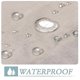 thumbnail image 4 of Cortinas transparentes de lino para exteriores, impermeables, con autoadhesivo desmontable, Natural_, 4 of 5