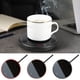 thumbnail image 1 of Calentador de tazas de café cerámica a temperatura constante a 55°C • Base de calentamiento automático de 18W • Calentador de tazas de sobremesa 12x12cm • Cable de 1,5M • Eficiente energéticamente, 1 of 7