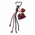 thumbnail image 4 of Heart Tassels Bows Beaded Braided Keychain Bag Charm Korean Styles Bags Pendant for Handbag Purse Backpack Accessories, 4 of 10