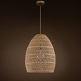 thumbnail image 4 of ELE Light & Decor ELE-BG040720D40 Veremund 1-Light Brown Pendant Light, 4 of 8
