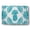 Explorer Blue ( Pineapple Leaves), variant on Simply Daisy 2' x 3' Orange Pineapple Leaves Spring Chenille Rug
