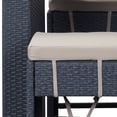 thumbnail image 5 of SAFAVIEH Outdoor Collection Sanders Outdoor Bar Set Titanium/Sand, 5 of 10