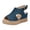 Blue, variant on Summer Platform Sandals for Women Peep Toe Slingback Wedges Shoes Casual Sandals