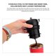 thumbnail image 4 of Moyic Portátil Handy Grinded Coffee Cup Coffee Grinder Bean Grinders Reutilizable Manual Coffee Machine con filtro de acero inoxidable Office Juegos de servir café y té Moyic HA013897-00, 4 of 6
