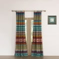thumbnail image 3 of Global Trends Santa Fe Tab Top Curtain Panels, 4 Piece Set, 84" long x 42" wide (x2), 3 of 7