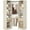 White Oak, variant on Homieasy Corner Closet System with 12 Shelves, 40" Large Corner Closet Organizer System with 2 Hanging Rods, Versatile 6-Tier Walk-in Closets for Corner Space, White