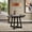 Black Oak, variant on iNSPIRE Q Alta Modern 47.24" Round Dining Table, Grey