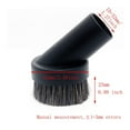 Appliance 1.25Inch Round Horse Hair Dusting Brush Replace Soft Brush