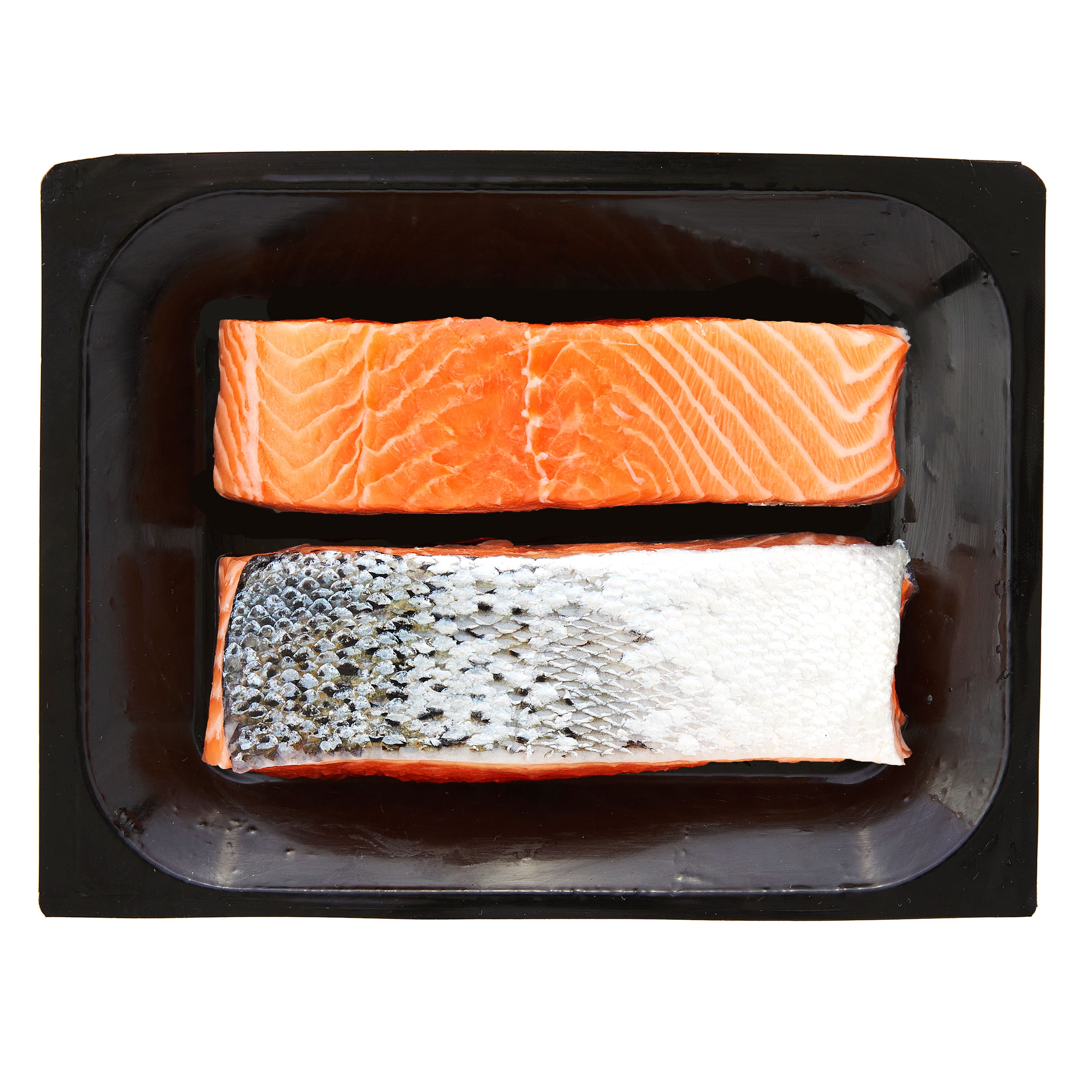 Fresh Antibiotic-Free Atlantic Salmon Portion, 0.7 - 1.0 lb