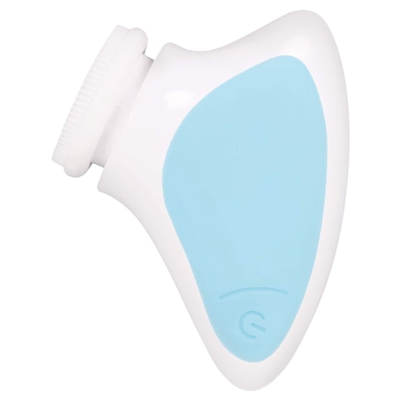 Plum Beauty Sonic Facial Cleanser - Brightens, 2 Speeds, 3 Brush Heads with Battery - Unveil Radiant Skin with Innovative Sonic Technology