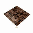 thumbnail image 3 of Mingles 12 in. x 12 in. Glossy Brown and Yellow Glass Mosaic Wall and Floor Tile (20 sq. ft./case) (20-pack), 3 of 7
