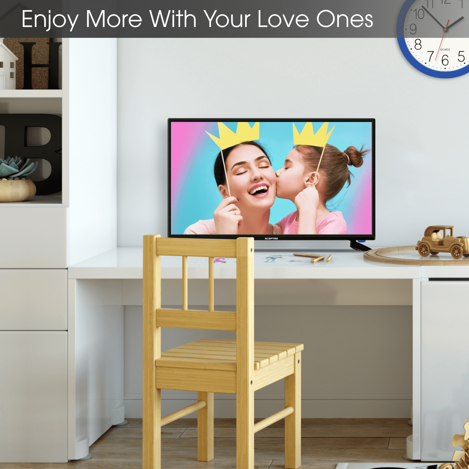 Sceptre 32" Class 720P HD LED TV X322BV-SR
