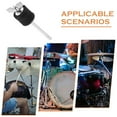 thumbnail image 3 of CATIEBYE 2Pcs Convenient Black Cymbal Stacker for Secure Mounting with Alloy and Felt Materials, 3 of 8