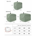thumbnail image 3 of Fsddascl Sage Green Morocco Small Toaster Cover 2 Slice, Kitchen Appliance Covers, Minimalist Boho Ethnic Abstract Motif Toaster Oven Cover with Loop, Bread Machine Cover Dust Cover Protection, 3 of 5