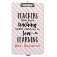 thumbnail image 4 of Printtoo Personalized Clipboard For Teachers Gift Classroom School and Office Use Hardboard Letter Size w/ Low Profile Clip w/ Free Marker & Eraser,Teachers Day Gift-9x15 Inch, 4 of 8