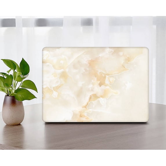 KSK KAISHEK Plastic Protective Case Hard Cover Only for 2021 - 2023 Rel. MacBook Pro 14" XDR Display + Black Keyboard Cover Model: A2779/A2442 Marble A 206