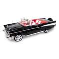 thumbnail image 4 of 1957 Chevrolet Bel Air Convertible Black 1/18 Diecast Model Car by Road Signature, 4 of 6