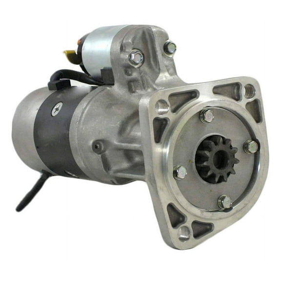 Starter Motor 12 Volt Compatible with 1999-2004 UD 1200 1400 1800CS Heavy Duty Cabover 4.6L FD46TA Turbo Diesel Clockwise 23300-29D01X S15-05A S15-05B S15-05BN 23300-29D00 23300-29D01