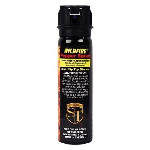 Wildfire 1.4% Mc 4Oz Pepper Spray Stream