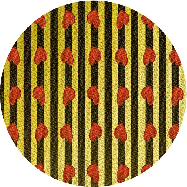 Ahgly Company Tapis Rond Lavable en Machine Intérieur Transitionnel Rouge Nuit, 6 Pieds Rond