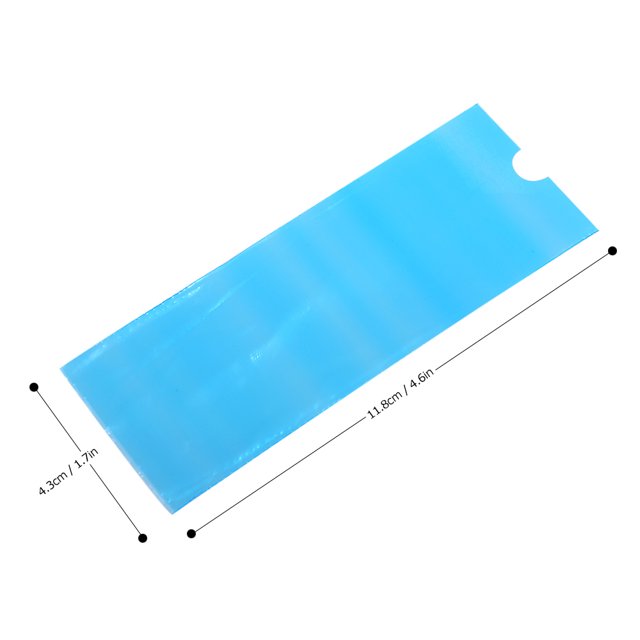 200 Unids Tatuaje Cubierta Desechable Máquina de Tatuaje Clip Cord Funda Bolsa para Máquina de Tatuaje Plástico Azul