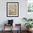 thumbnail image 3 of Art.com White Cherry Blossom I Neutral Crop Bird Art Print by Danhui Nai, Black Frame Wall Art, 32" x 40", 3 of 5