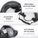 thumbnail image 3 of Gafas para Perro PETLESO para Razas Grandes con Lentes Negras, 3 of 7