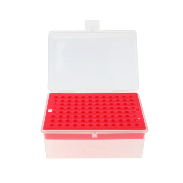 Estante Rectangular Del Soporte de La Punta de La Pipeta de La Pipeta de Las Posiciones 200uL Del Laboratorio 96 Sunnimix Pipette Holder Box