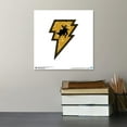 thumbnail image 3 of Gallery Pops DC Comics Movie Black Adam - Black Adam Lightning Icon Wall Art, Unframed Version, 12" x 12", 3 of 5