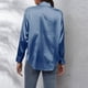 thumbnail image 5 of Camisas Para Mujer, de Gran Tamaño, A La Moda, Cuello Vuelto, Manga Larga, Color Sólido, Camiseta Informal, Camisetas Odeerbi  ODB130105, 5 of 9