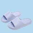 thumbnail image 2 of GERsome Mens Womens House Slippers Quick Drying Non Slip Shower Shoes Indoor Outdoor Slides for Bathroom Summer Beach, Sky Blue Size 4.5-6, 2 of 9