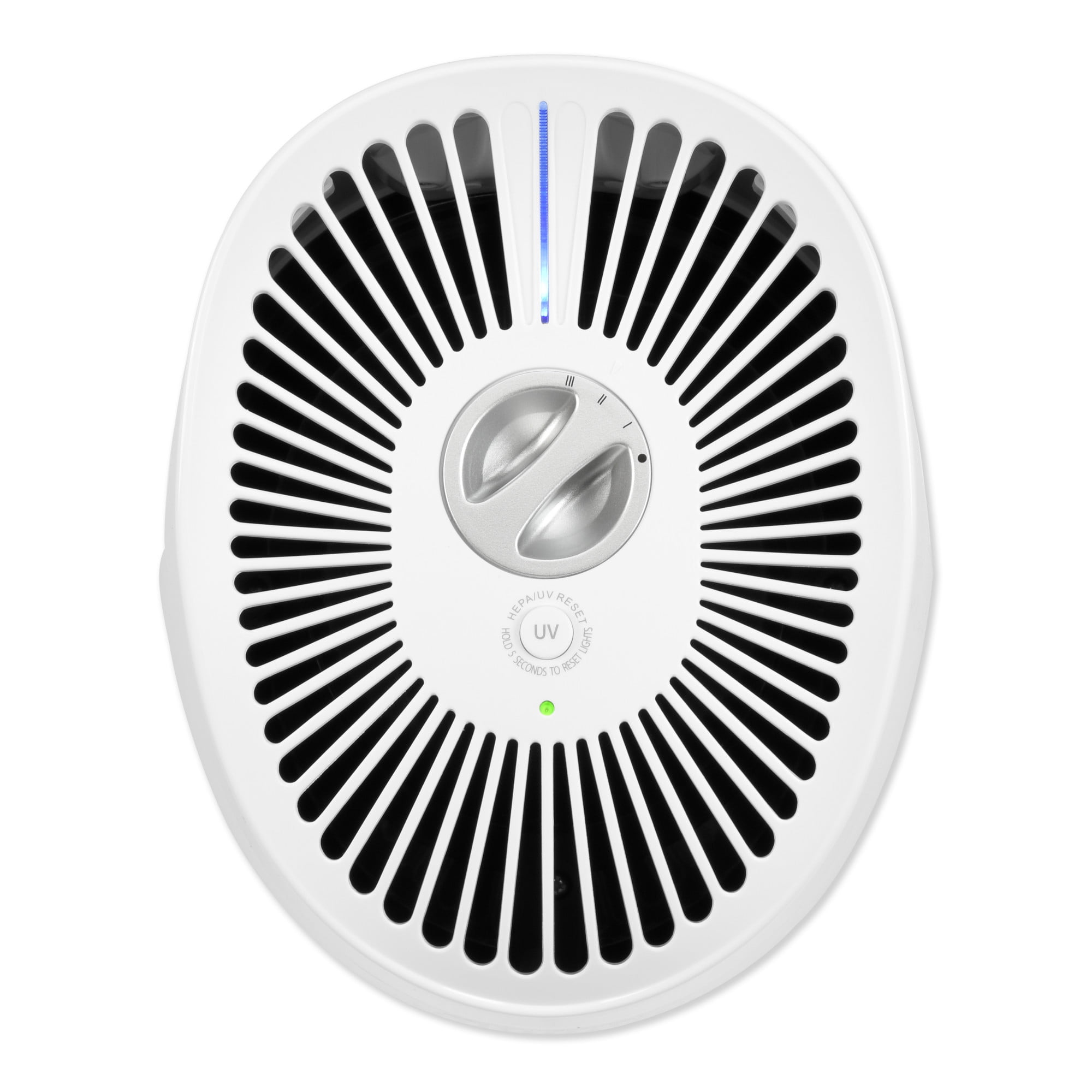 GermGuardian 750 Sq. ft HEPA Filter Tower Air Purifier with UV-C Light, White, AC4625WDLX