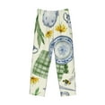 thumbnail image 4 of Easygdp Vintage Utensils Men's Pajama Pant, Sleep Elastic Waistband Lounge Pants - Medium, 4 of 9