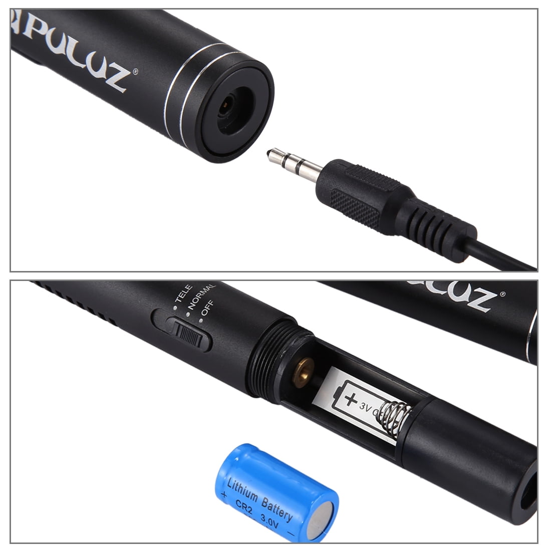AMZER Professional Interview Condenser Video Shotgun Microphone with 3.5mm Audio Cable for DSLR & DV Camcorder