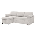 thumbnail image 2 of Miekor Furniture Convertible Sofa Bed – 3-in-1 Pull-Out Sectional with Storage 32258, 2 of 9