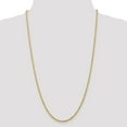 thumbnail image 2 of 14K Yellow Gold 2.75mm Diamond Cut Quadruple Rope Chain 22 Inch, 2 of 6
